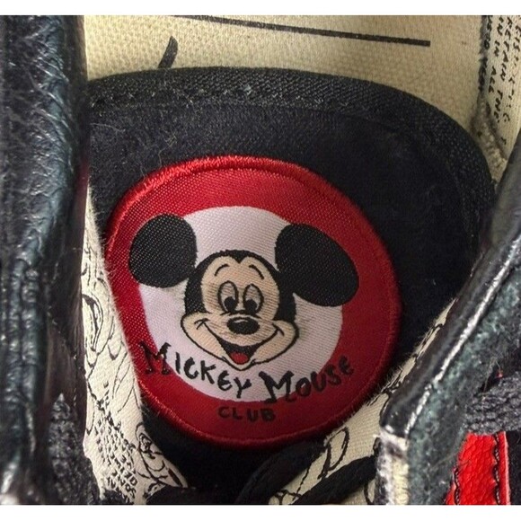 Vans X Mickey Mouse Club Old Skool Shoes Black Red 721356 Sneaker Men’s Size 11